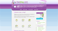 Desktop Screenshot of hazblog.com